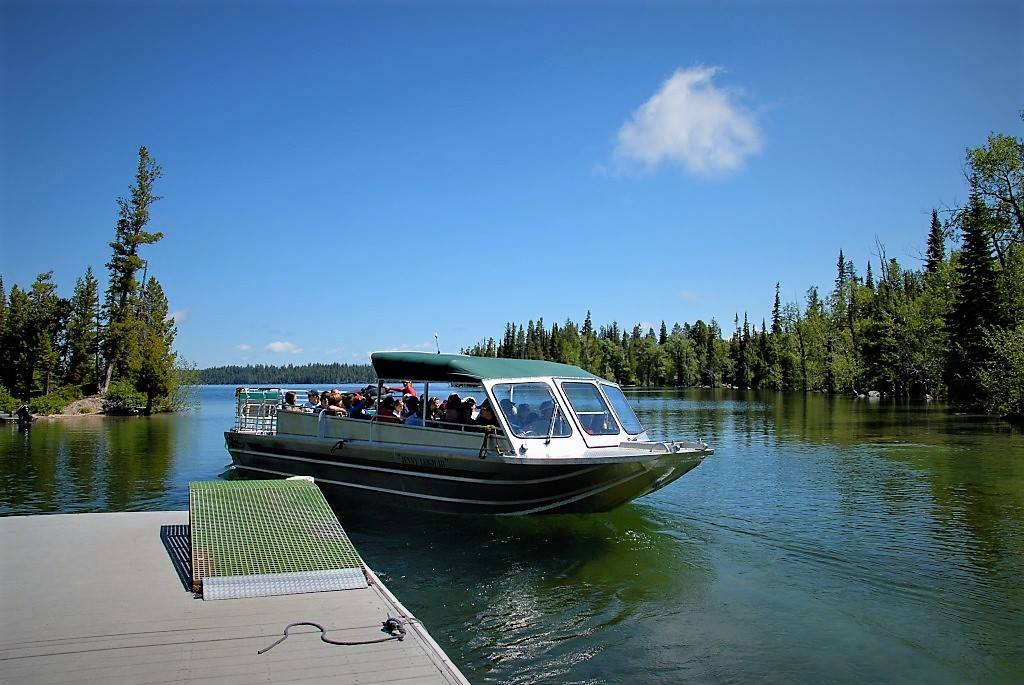 Eines Tages im Grand Teton National Park Jenny Lake Boat & Inspiration Point Wanderung