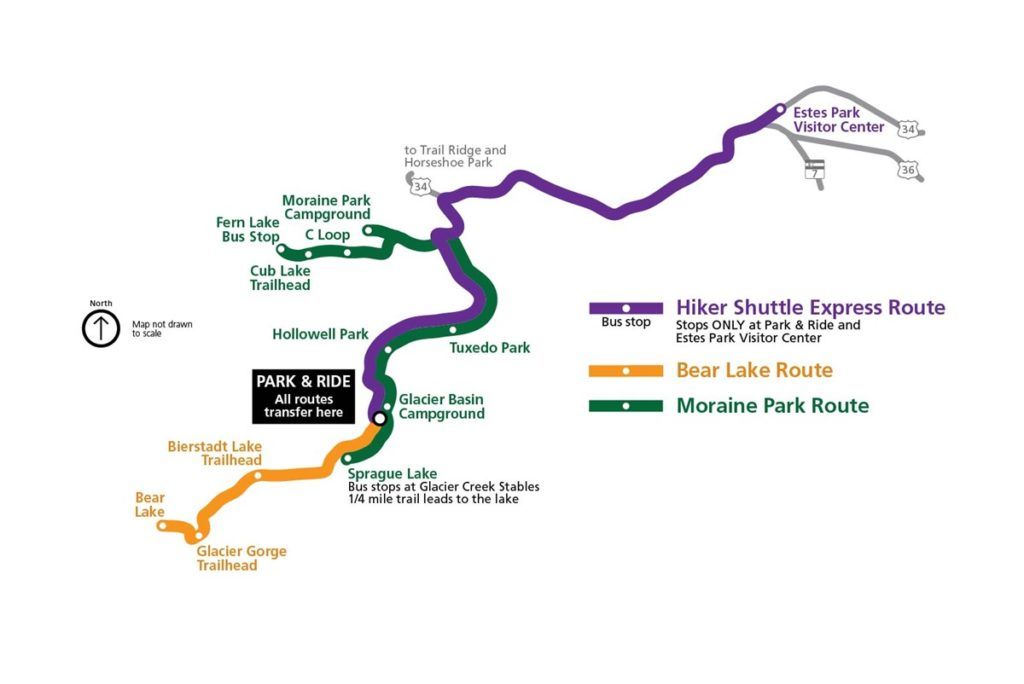 Ideas de itinerario del Parque Nacional Rocky Mountain de 1 a 5 días