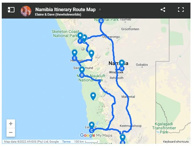 Ultimate Namibia Itinerary Authrive Road Trip (+ Map & Tips)